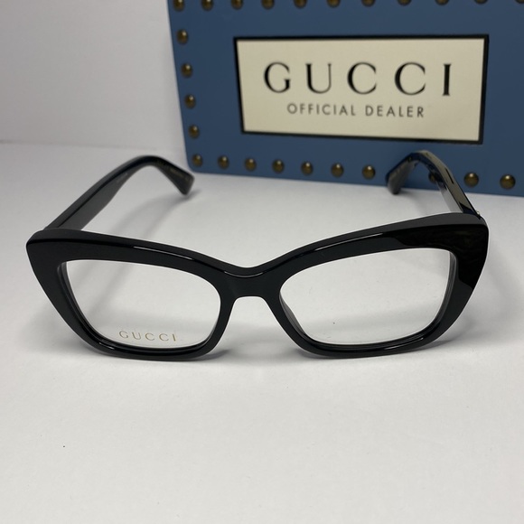 💯 - New - GUCCI Demo Cat Eye Ladies Eyeglasses
GG0165ON 001 51 - Picture 3 of 10